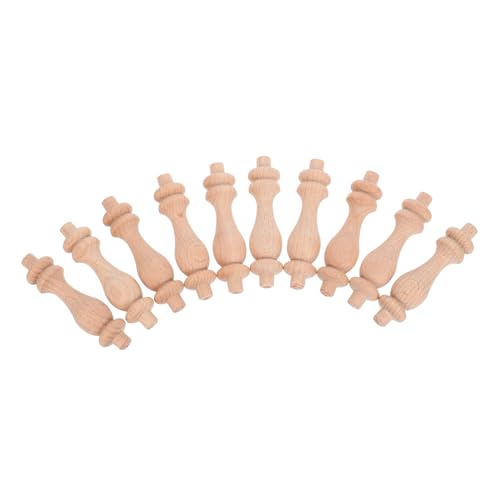 NUOBESTY 10 Stück Handgefertigte Roman Säulen für Treppen Weinschränke und Möbel Gourd Design Natürliche Holzstruktur Vielseitige Anwendung Künstlerisches Handwerk NUOBESTY 10 Stück Handgefertigte Roman Säulen für Treppen Weinschränke und Möbel Gourd Design Natürliche Holzstruktur Vielseitige Anwendung Künstlerisches Handwerk von NUOBESTY