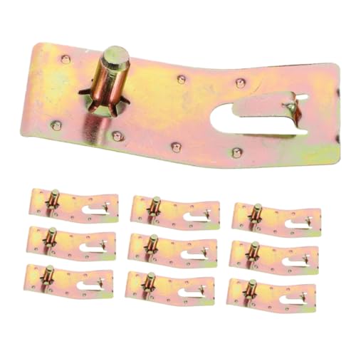 NUOBESTY 10 Stück Pallet Safety Clip Teardrop Sicherheitsclip für Palettenregale Robust und Langlebig Einfache Installation für Lagerhaltung und Regalsysteme von NUOBESTY