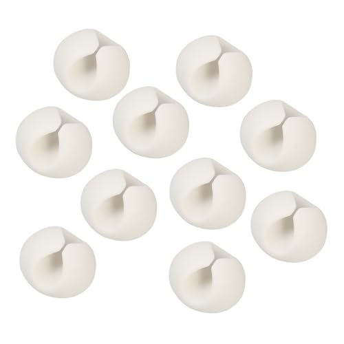 NUOBESTY 10 Stück Selbstklebende Kabelclips mit Einzelöffnung Vielseitige Kabelhalter für Schreibtisch und Büro Kompakte Langlebige Kabelbefestigung zur Kabelorganisation an Arbeitsplatz NUOBESTY 10 Stück Selbstklebende Kabelclips mit Einzelöffnung Vielseitige Kabelhalter für Schreibtisch und Büro Kompakte Langlebige Kabelbefestigung zur Kabelorganisation an Arbeitsplatz von NUOBESTY