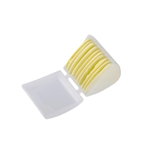 NUOBESTY 10 Stück Teiliges Gelb Dreieckige Stoffkreide Langlebig Greifbar für Nähen Schnittmuster Professionelle und Heim-Näher Präzise Markierungen für Stoffe NUOBESTY 10 Stück Teiliges Gelb Dreieckige Stoffkreide Langlebig Greifbar für Nähen Schnittmuster Professionelle und Heim-Näher Präzise Markierungen für Stoffe von NUOBESTY