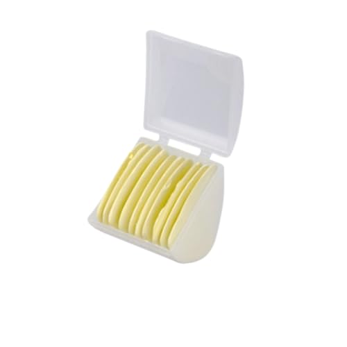 NUOBESTY 10 Stück Teiliges Gelb Dreieckige Stoffkreide zum Nähen und Patchwork Wieder Abwischbar Langlebiges Markierungswerkzeug für Professionelle Näher und Heimwerker NUOBESTY 10 Stück Teiliges Gelb Dreieckige Stoffkreide zum Nähen und Patchwork Wieder Abwischbar Langlebiges Markierungswerkzeug für Professionelle Näher und Heimwerker von NUOBESTY