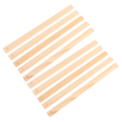 NUOBESTY 10stücke Holzstreifen Töpferlehre Für Dickenmessung Beim Töpfern Rollschlamm-stabführungen Für Präzise Tonformung Töpferwerkzeuge Aus Massivem Kiefernholz NUOBESTY 10stücke Holzstreifen Töpferlehre Für Dickenmessung Beim Töpfern Rollschlamm-stabführungen Für Präzise Tonformung Töpferwerkzeuge Aus Massivem Kiefernholz von NUOBESTY