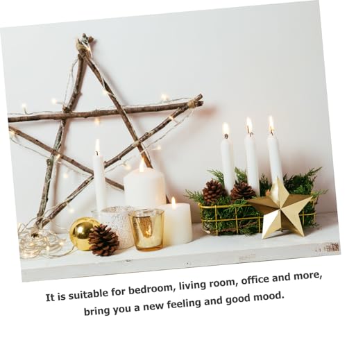 NUOBESTY 10 Stück Teiliges Kunststoff Kerzenbehälter Flammenhemmende DIY Kerzenschalen aus Acryl Leichtes Modernes Design für Teelichter und Kerzenherstellung zu Hause und Geschenk von NUOBESTY