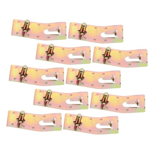 NUOBESTY 10 Stück Teiliges Palettenregal Sicherheitsclips Metall Teardrop Rack Verriegelung Robuster Beam Locker Einfache Montage Kompatibel für Palettenlagerung NUOBESTY 10 Stück Teiliges Palettenregal Sicherheitsclips Metall Teardrop Rack Verriegelung Robuster Beam Locker Einfache Montage Kompatibel für Palettenlagerung von NUOBESTY