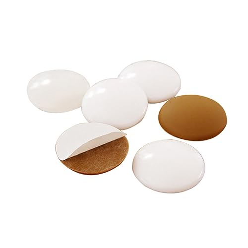 NUOBESTY 10 Stück Teiliges Silikon Türknauf Wandstopper Selbstklebende für Türgriffe Effektiver Wand und Türschutz Zufälligen Farben für Haushalt und Möbel Schützt vor von NUOBESTY