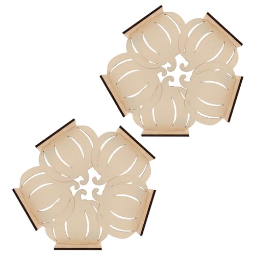 NUOBESTY 10 Stück Teiliges Unbemalter Holz-pumpkins Herbstliche Tischdekorationen zum Bemalen Vielseitige DIY Holzornamente für Halloween Thanksgiving und Gemütliche Herbstdeko NUOBESTY 10 Stück Teiliges Unbemalter Holz-pumpkins Herbstliche Tischdekorationen zum Bemalen Vielseitige DIY Holzornamente für Halloween Thanksgiving und Gemütliche Herbstdeko von NUOBESTY