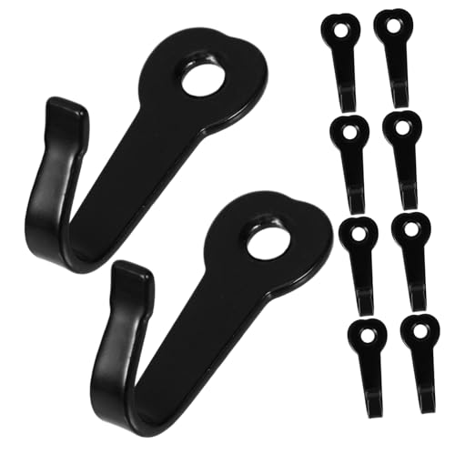 NUOBESTY 10 Stück Teiliges Wandhaken aus Robustem Metall Inklusive Montagematerial für Küche Bad und Wohnzimmer Langlebig Platzsparend Elegant Beschichtet für Mäntel Taschen Handtücher NUOBESTY 10 Stück Teiliges Wandhaken aus Robustem Metall Inklusive Montagematerial für Küche Bad und Wohnzimmer Langlebig Platzsparend Elegant Beschichtet für Mäntel Taschen Handtücher von NUOBESTY