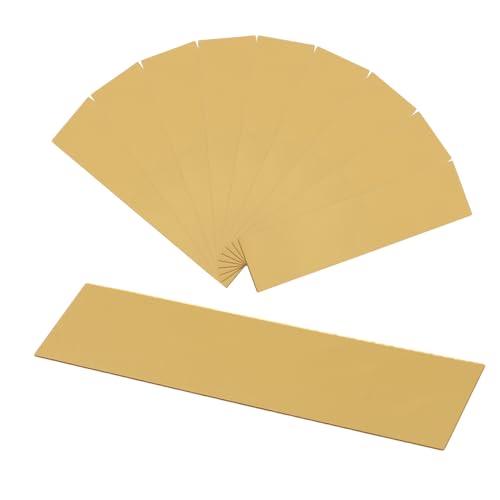 NUOBESTY 10 Stück Teiliges Wandverkleidung Trim Selbstklebender Spiegeloberflächen Streifen für Wandkanten und Ecken Dekorativer Acrylrand für Wohnräume und Küchen Tiefgolden NUOBESTY 10 Stück Teiliges Wandverkleidung Trim Selbstklebender Spiegeloberflächen Streifen für Wandkanten und Ecken Dekorativer Acrylrand für Wohnräume und Küchen Tiefgolden von NUOBESTY