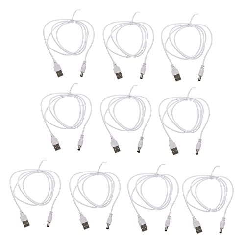 NUOBESTY 10 Stück USB zu Dc Ladegerät Kabel Hochwertiges Ersatzkabel für Tischlampe USB Hub Kleine Ventilatoren Kompaktes Design Schnelle und Stabile Ladeleistung NUOBESTY 10 Stück USB zu Dc Ladegerät Kabel Hochwertiges Ersatzkabel für Tischlampe USB Hub Kleine Ventilatoren Kompaktes Design Schnelle und Stabile Ladeleistung von NUOBESTY