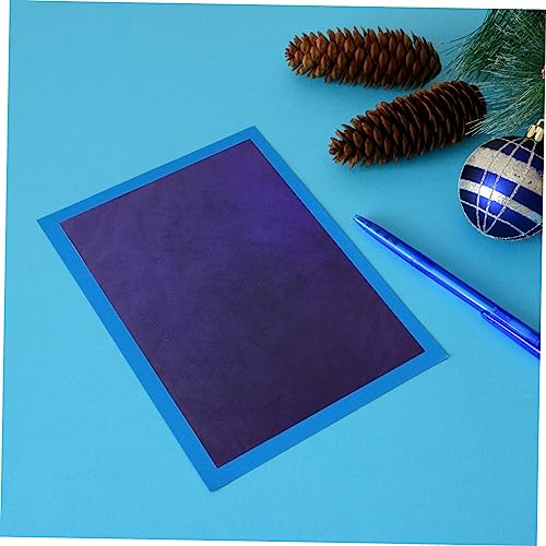 NUOBESTY 100 Blatt Transferpapier Blau Einseitig Beschichtet Kohlepapier für Künstler Tracing Papier zum Nachzeichnen für Zeichnung und Design NUOBESTY 100 Blatt Transferpapier Blau Einseitig Beschichtet Kohlepapier für Künstler Tracing Papier zum Nachzeichnen für Zeichnung und Design von NUOBESTY