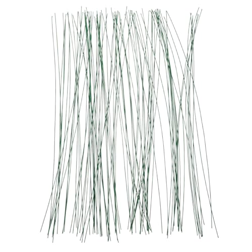 NUOBESTY 100 Stück Gauge Grüner Floristendraht Flexibel Blumenstiele für Dauerhafte Blumenarrangements DIY Bastelmaterial NUOBESTY 100 Stück Gauge Grüner Floristendraht Flexibel Blumenstiele für Dauerhafte Blumenarrangements DIY Bastelmaterial von NUOBESTY