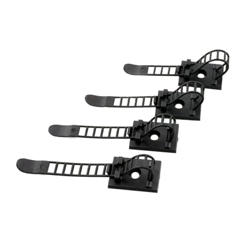 NUOBESTY 100 Stück Kabelkabelbindungsfest -Clip verstellbare Kabelclips Kabel-Organizer Schwarz NUOBESTY 100 Stück Kabelkabelbindungsfest -Clip verstellbare Kabelclips Kabel-Organizer Schwarz von NUOBESTY