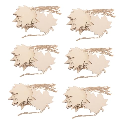 NUOBESTY 100 Stück Leere Holzanhänger DIY Herbstblatt Holzausschnitte Unbehandeltes Holz Bastelbedarf Holzblattausschnitte Mit Bindfaden Erntedank Holzscheiben Ornamente NUOBESTY 100 Stück Leere Holzanhänger DIY Herbstblatt Holzausschnitte Unbehandeltes Holz Bastelbedarf Holzblattausschnitte Mit Bindfaden Erntedank Holzscheiben Ornamente von NUOBESTY