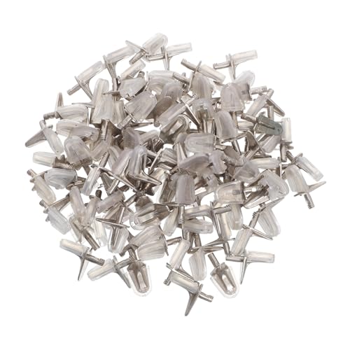 NUOBESTY 100 Stück Metall Regalverbinder Möbel Regalstützstifte Einfache Montage Stabile Küchen Schrankregal Halterung Vielseitig für Bücherregale und Aufbewahrungssysteme NUOBESTY 100 Stück Metall Regalverbinder Möbel Regalstützstifte Einfache Montage Stabile Küchen Schrankregal Halterung Vielseitig für Bücherregale und Aufbewahrungssysteme von NUOBESTY