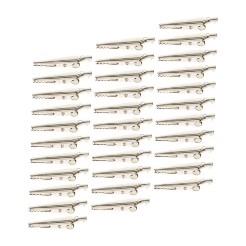 NUOBESTY 100 Stück Teiliges Verzinkte Alligator Clips Krokodilklemmen für Elektrische Tests DIY Löthilfe Vielseitig Robust Langlebig für Messleitungen Multimeter Kabel Anschluss NUOBESTY 100 Stück Teiliges Verzinkte Alligator Clips Krokodilklemmen für Elektrische Tests DIY Löthilfe Vielseitig Robust Langlebig für Messleitungen Multimeter Kabel Anschluss von NUOBESTY