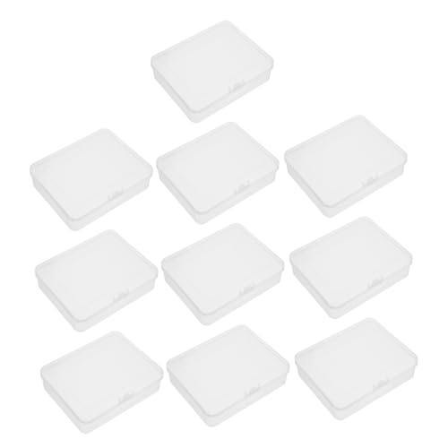 NUOBESTY 10stücke Mini-plastikbox Mit Klappdeckel Durchsichtige Aufbewahrungsbox Für Perlen Schmuck Bastelbedarf Und Kleine Accessoires Kompakt Und Langlebig NUOBESTY 10stücke Mini-plastikbox Mit Klappdeckel Durchsichtige Aufbewahrungsbox Für Perlen Schmuck Bastelbedarf Und Kleine Accessoires Kompakt Und Langlebig von NUOBESTY