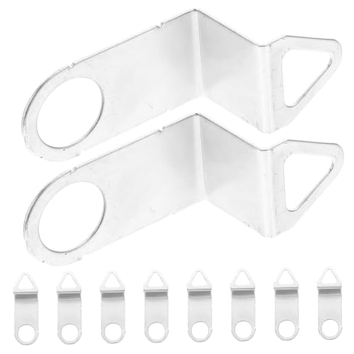 NUOBESTY 10stücke Uhrwerk-austauschset Für Wanduhr Befestigungsclip Kompatibel Mit Pendeluhr Und Spiegel Einfach Zu Montieren Langlebig Und Zuverlässig von NUOBESTY