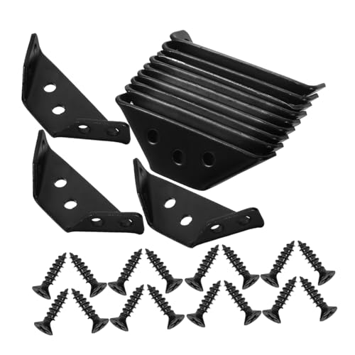 NUOBESTY 12 Sätze Teiliges Eckverbinder Rostfreiem Stahl Multifunktionale Stabile Halterung für Küchen und Hängeschränke Einfache Montage Verschleißfest Silberne Regalwinkel mit NUOBESTY 12 Sätze Teiliges Eckverbinder Rostfreiem Stahl Multifunktionale Stabile Halterung für Küchen und Hängeschränke Einfache Montage Verschleißfest Silberne Regalwinkel mit von NUOBESTY