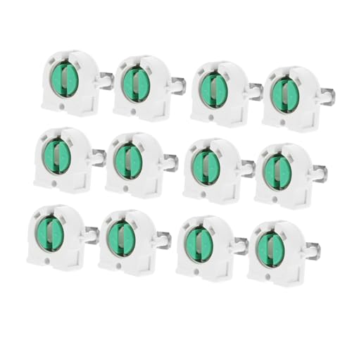 NUOBESTY 12 Stück Fluoreszierende Lampenfassung für Deckenleuchten und Röhrenlampen Halterung mit Einfacher Installation Geeignet für Büros Geschäfte und Zuhause NUOBESTY 12 Stück Fluoreszierende Lampenfassung für Deckenleuchten und Röhrenlampen Halterung mit Einfacher Installation Geeignet für Büros Geschäfte und Zuhause von NUOBESTY