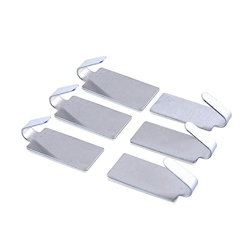 NUOBESTY 12 Stück Haken Selbstklebend Bohrfreie Wand und Türhaken für Handtücher Schlüssel Taschen Rostfrei und Langlebig Geeignet für Küche Bad und Schlafzimmer NUOBESTY 12 Stück Haken Selbstklebend Bohrfreie Wand und Türhaken für Handtücher Schlüssel Taschen Rostfrei und Langlebig Geeignet für Küche Bad und Schlafzimmer von NUOBESTY