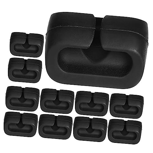 NUOBESTY 12 Stück Kabelhalter mit Selbstklebendem Aufkleber Kabelorganizer für Schreibtisch Nachttisch für Zuhause Büro zur Kabelorganisation Führung NUOBESTY 12 Stück Kabelhalter mit Selbstklebendem Aufkleber Kabelorganizer für Schreibtisch Nachttisch für Zuhause Büro zur Kabelorganisation Führung von NUOBESTY
