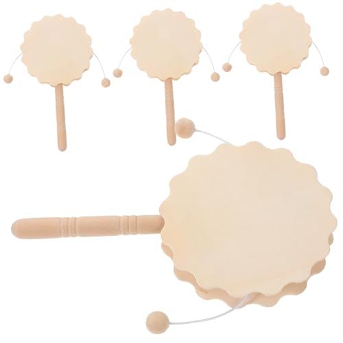 NUOBESTY 12stücke Rassel Holz Musik Spielzeuge Unvollendete Holz-rasseltrommel Diy Bastelset Zum Handbemalen Hölzerne Klappertrommel Für Dekoration Bastelarbeiten NUOBESTY 12stücke Rassel Holz Musik Spielzeuge Unvollendete Holz-rasseltrommel Diy Bastelset Zum Handbemalen Hölzerne Klappertrommel Für Dekoration Bastelarbeiten von NUOBESTY