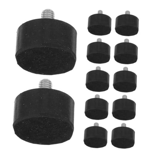 NUOBESTY 12stücke Verstellbare Möbelfüße Gewinde Gummipads Für Stabilen Halt Bodenschoner Höhenverstellbar Für Sofas Betten Schreibtische Stühle Schränke NUOBESTY 12stücke Verstellbare Möbelfüße Gewinde Gummipads Für Stabilen Halt Bodenschoner Höhenverstellbar Für Sofas Betten Schreibtische Stühle Schränke von NUOBESTY