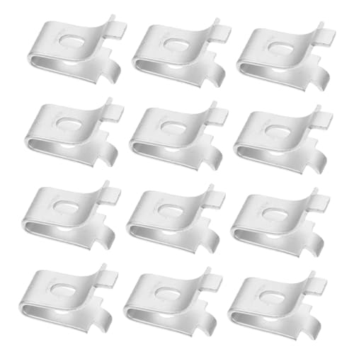 NUOBESTY 12 Stück Teiliges Verstellbare Aluminiumlegierung Regalstützen Clips Pilaster Halterungen für Schränke und Ablagen Langlebige Robuste Shelf Support Clips für Heim Büro Badezimmer NUOBESTY 12 Stück Teiliges Verstellbare Aluminiumlegierung Regalstützen Clips Pilaster Halterungen für Schränke und Ablagen Langlebige Robuste Shelf Support Clips für Heim Büro Badezimmer von NUOBESTY