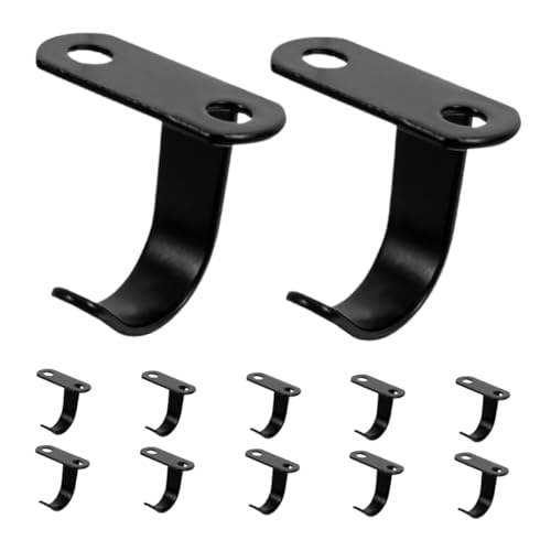 NUOBESTY 12 Stück Teiliges Wandhaken Schraubhaken für Badezimmer Küche und Schrank Robuste Kleider und Handtuchhalter für Platzsparende Organisation NUOBESTY 12 Stück Teiliges Wandhaken Schraubhaken für Badezimmer Küche und Schrank Robuste Kleider und Handtuchhalter für Platzsparende Organisation von NUOBESTY