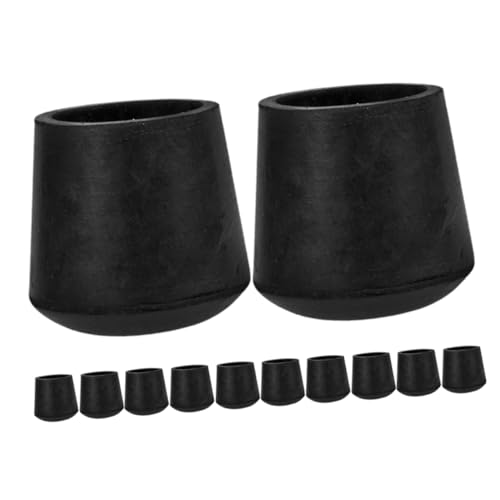 NUOBESTY 12 Stück rutschfeste Trampolin Fußabdeckungen Trampolin Beinkappen zur Geräuschreduzierung und Stabilitätsverbesserung für Sichere Sprünge und Einfache Montage von NUOBESTY