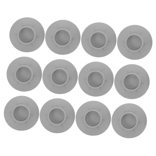NUOBESTY 12 Stück Waschmaschinen Vibrationsfüße rutschfeste Pads für Waschmaschine und Stoßdämpfer für Sicheren Halt und Schutz des Fußbodens Hochwertige TPU Materialien Einsetzbar von NUOBESTY