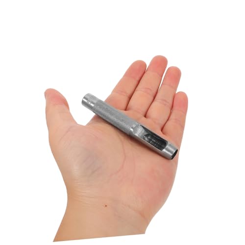 NUOBESTY 12 Teiliges Manuelles Locherwerkzeug Gürtelstanzer Lochwerkzeug Lederstanzer Hohlstanzer Set Lederhandwerk Stanzwerkzeug Lederlocher Locher Set Handlocher Silber NUOBESTY 12 Teiliges Manuelles Locherwerkzeug Gürtelstanzer Lochwerkzeug Lederstanzer Hohlstanzer Set Lederhandwerk Stanzwerkzeug Lederlocher Locher Set Handlocher Silber von NUOBESTY