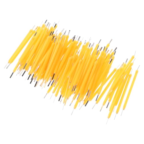 NUOBESTY 120 Stück LED Filament Ersatzteile Warmweiß Flexible und Wiederverwendbare Niederspannungs hartfilamente Energiesparende Lampenfilamente für Steh Tischlampen Langlebig und Einfach von NUOBESTY