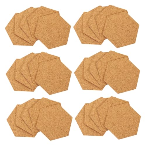 NUOBESTY 120stücke Selbstklebende Korkplattenfliesen Sechseckig Zum Beschreiben Und Zuschneiden Für Pflanzen Tischschutz DIY-untersetzer Und Heimdekoration NUOBESTY 120stücke Selbstklebende Korkplattenfliesen Sechseckig Zum Beschreiben Und Zuschneiden Für Pflanzen Tischschutz DIY-untersetzer Und Heimdekoration von NUOBESTY