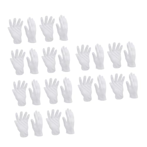 NUOBESTY 12Paare Thickened Comfortable Cotton Working Gloves Safety Gloves For Various Tasks Durable And Lightweight Hand Protection von NUOBESTY