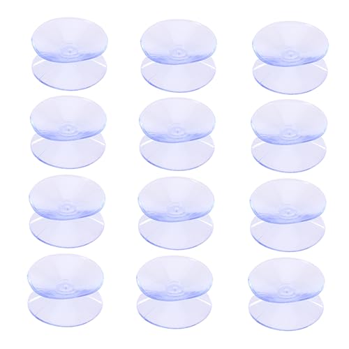 NUOBESTY 12stücke Saugnapf Doppelseitig Transparente Saugnäpfe Für Glas Gummipads Mit Lasche Zum Entfernen Für Heimdekoration Und Feiertagsdekoration NUOBESTY 12stücke Saugnapf Doppelseitig Transparente Saugnäpfe Für Glas Gummipads Mit Lasche Zum Entfernen Für Heimdekoration Und Feiertagsdekoration von NUOBESTY