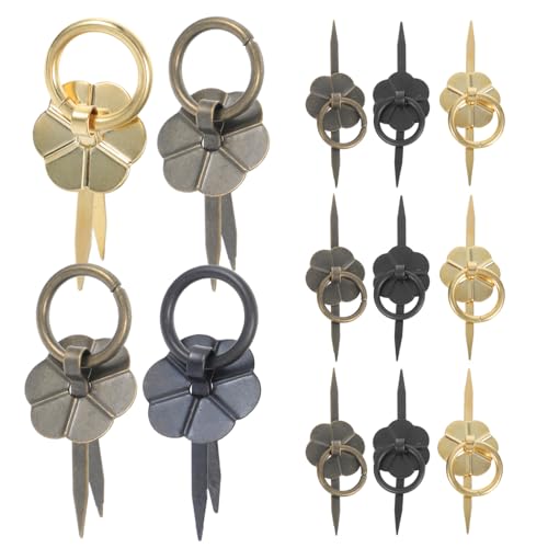 NUOBESTY 15 Stück Retro Metall Pulls für DIY Möbelprojekte Antike Stil für Küche Schlafzimmer Badezimmer und Kreative Heimgestaltungen NUOBESTY 15 Stück Retro Metall Pulls für DIY Möbelprojekte Antike Stil für Küche Schlafzimmer Badezimmer und Kreative Heimgestaltungen von NUOBESTY