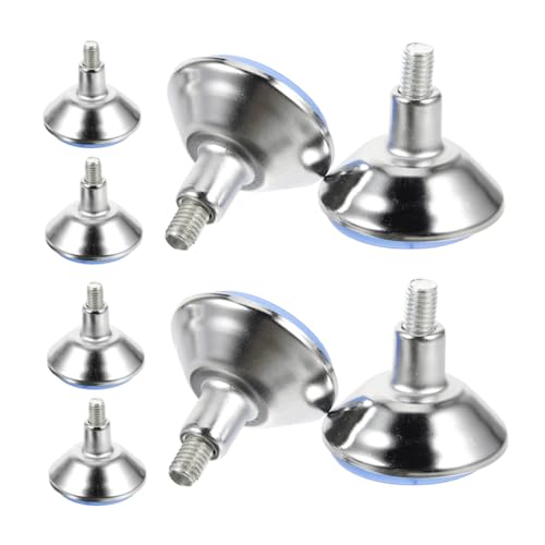 NUOBESTY 16 Stück Möbelfüße Verstellbar Teiliges Ersatzbeine für Sofa und Möbel Höhenverstellbare Stützfüße Stabilem Material Installieren für Zuhause und Büro von NUOBESTY