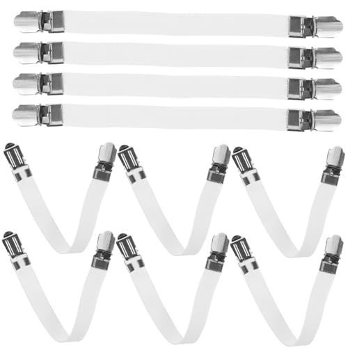 NUOBESTY 16 Stück Teiliges Bügelbrettbezug Klemmen Verstellbare Elastische Halter für Bettlaken und Bügelbrett Zuverlässige Langlebige Clips für Einfache Anwendung und Festen Halt NUOBESTY 16 Stück Teiliges Bügelbrettbezug Klemmen Verstellbare Elastische Halter für Bettlaken und Bügelbrett Zuverlässige Langlebige Clips für Einfache Anwendung und Festen Halt von NUOBESTY