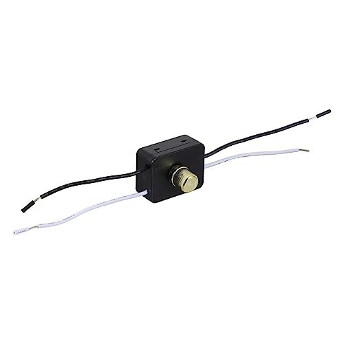 NUOBESTY 1Pc Schalter Tischlampe Tischlampe Teil Tischlampenknopf Ersatzknopf Tischlichtknopf Lampendrehknopf Lampenschraubknopf Lampenersatzteile Lampenschalterknopf Kunststoff von NUOBESTY