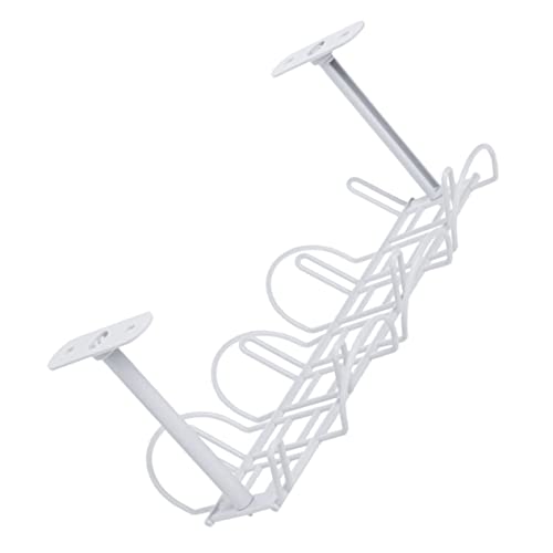 NUOBESTY 1Satz Kabelmanagement Schreibtisch Organizer Multifunktionale Kabelaufbewahrung für Untertisch Kompaktes Design für Netzkabel Adapter USB Hubs von NUOBESTY