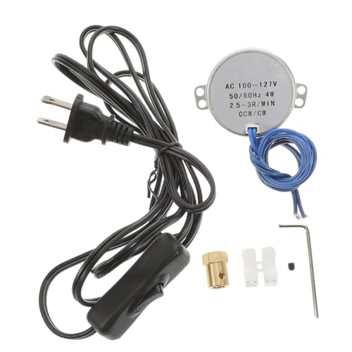 NUOBESTY 1Satz Synchronmotor Ac Cw Ccw für Weihnachtsbaum Deko Lichter Maschinen Leise Kompakt und Effizient von NUOBESTY