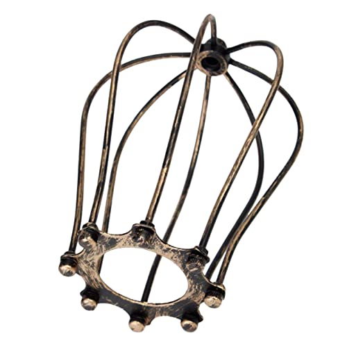 NUOBESTY 1Stück Eisenlampenschirm Retro Vintage Hängelampe für Stilvolle Wohnräume Robuster Lampenschutz für Fassung Dekoration für Esszimmer und Wohnzimmer Langlebiges von NUOBESTY