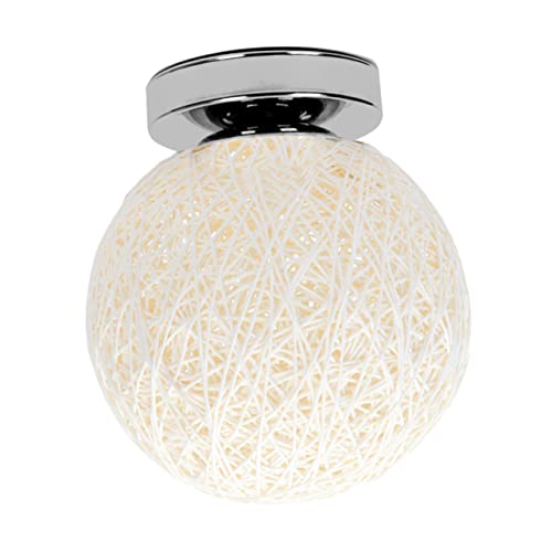 NUOBESTY 1stück Moderne Rattan Deckenlampe Kreative Kugelform Für Flur Balkon Und Schlafzimmer Elegante Wandlampe Mit Großem Lichtbereich Langlebig Und Installieren NUOBESTY 1stück Moderne Rattan Deckenlampe Kreative Kugelform Für Flur Balkon Und Schlafzimmer Elegante Wandlampe Mit Großem Lichtbereich Langlebig Und Installieren von NUOBESTY