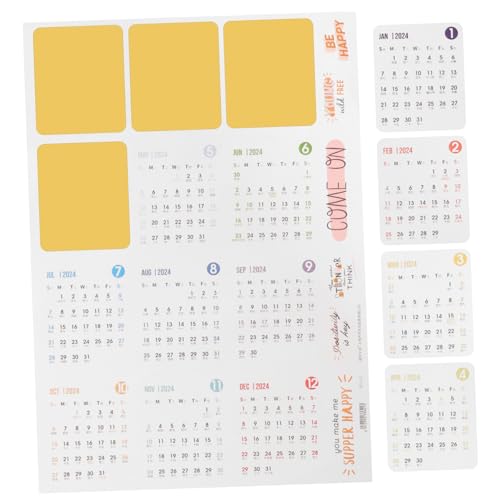 NUOBESTY 1blatt Kalender Aufkleber Selbstklebende Notizblock Sticker Für Kreative Planer Dekorative Monatsindex-etiketten Für Notizbücher Und Kalender Für -planung Und Organisation NUOBESTY 1blatt Kalender Aufkleber Selbstklebende Notizblock Sticker Für Kreative Planer Dekorative Monatsindex-etiketten Für Notizbücher Und Kalender Für -planung Und Organisation von NUOBESTY