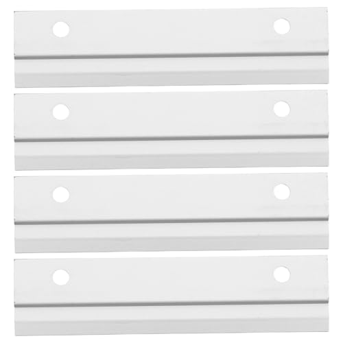 NUOBESTY 2 Paare Teiliges French Cleat Wandhalterungs Aluminium Starke Z-klemmen für Schwere Bilderrahmen Spiegel Schränke und Whiteboards Ineinandergreifendes Aufhängesystem für Einfache von NUOBESTY