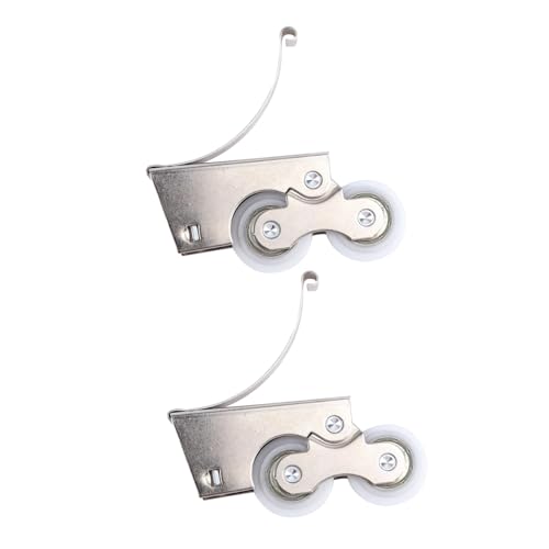 NUOBESTY 2 STÜCK Schiebetür Geräuscharm Langlebig Rostfrei Geeignet für Kleiderschrank Schrank Schiebetüren Ersatzteile für Reibungslosen Lauf NUOBESTY 2 STÜCK Schiebetür Geräuscharm Langlebig Rostfrei Geeignet für Kleiderschrank Schrank Schiebetüren Ersatzteile für Reibungslosen Lauf von NUOBESTY