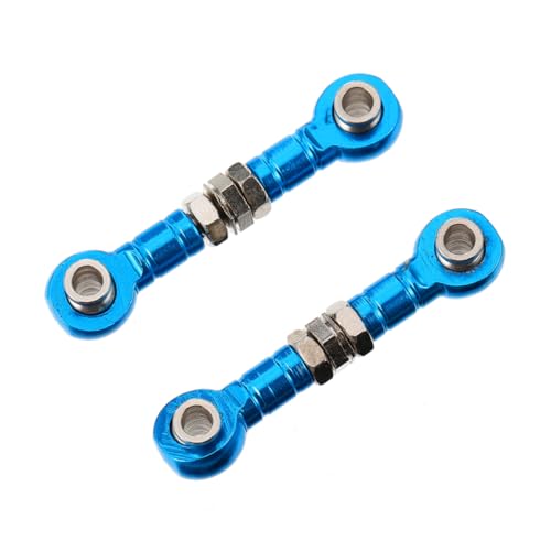 NUOBESTY 2 STÜCK Teiliges Verstellbares Lenkgestänge aus Leichtem Langlebigem Material Kompatibel mit Rc car Modellen Robustes Servo Link Zugstangenset für Präzise Steuerung NUOBESTY 2 STÜCK Teiliges Verstellbares Lenkgestänge aus Leichtem Langlebigem Material Kompatibel mit Rc car Modellen Robustes Servo Link Zugstangenset für Präzise Steuerung von NUOBESTY