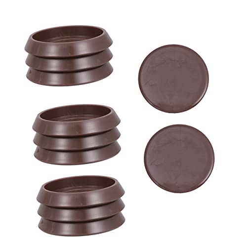 NUOBESTY 2 Sätze Anti-schlupf-zaubernde Cup Radstopper Für Möbel Radstopper Für Bürostühle Rollenstopper Bein-bodenschoner Möbel Gripper Tasse Plastik Coffee 10 Stück * 2 von NUOBESTY