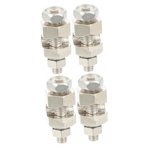 NUOBESTY 2 Sätze Blitzschutz-erdungsklemme Montage Erdung Erdung Stollen Solar-erdungsclip Schleppen Erde Klemme Für Erdungskabel Solarkabel Befestigung Verzinntes Kupfer Silber 2 Stück * 2 NUOBESTY 2 Sätze Blitzschutz-erdungsklemme Montage Erdung Erdung Stollen Solar-erdungsclip Schleppen Erde Klemme Für Erdungskabel Solarkabel Befestigung Verzinntes Kupfer Silber 2 Stück * 2 von NUOBESTY